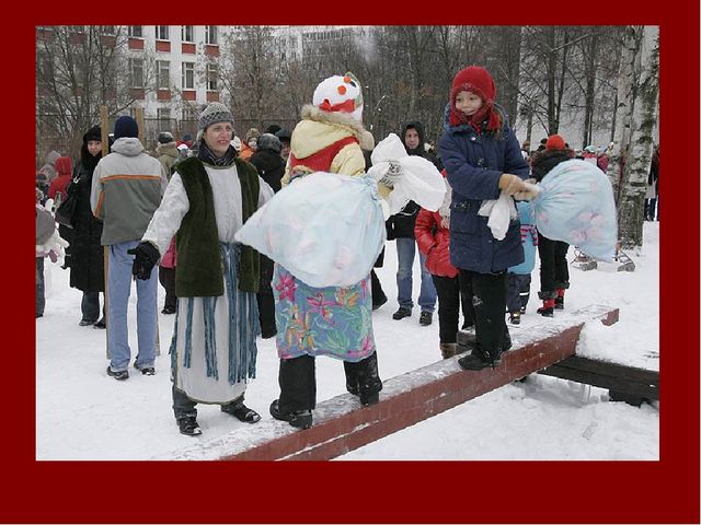 Презентация в детском саду на тему "Масленица"