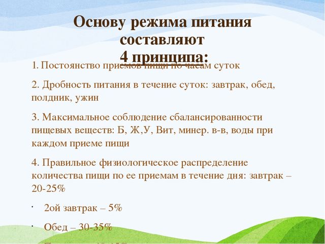 ОРГАНИЗАЦИЯ ПИТАНИЯ В ДОШКОЛЬНЫХ ГРУППАХ