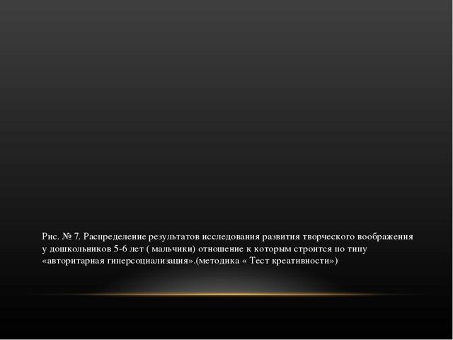 Особенности развития творческого воображения у дошкольников