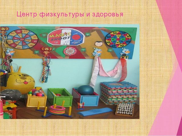 Развивающая среда в группе