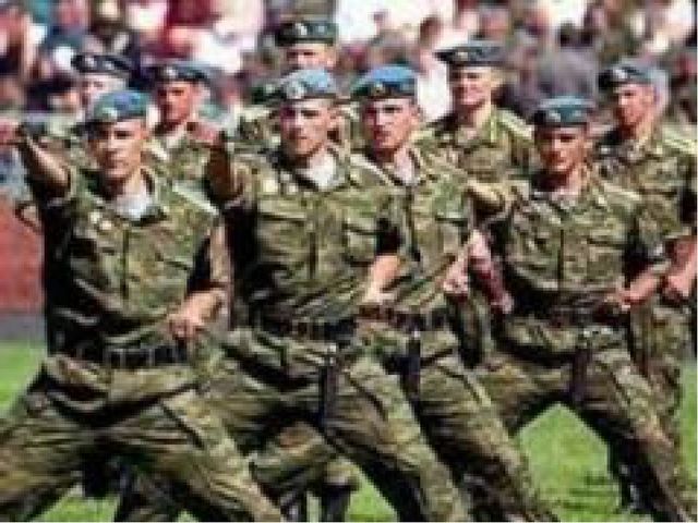 Презентация "Наша Армия России и отважна. и сильна..."