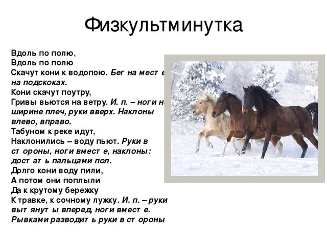 Текст песни 3 белых коня. Физминутки про лошадей. Физминутка про лошадь. Физминутка лошадка. Физминутка про коня.