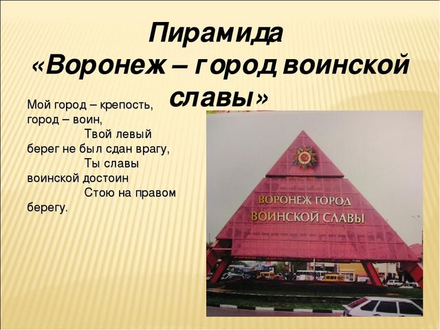 Презентация на тему "25 января -День освобождения Воронежа"