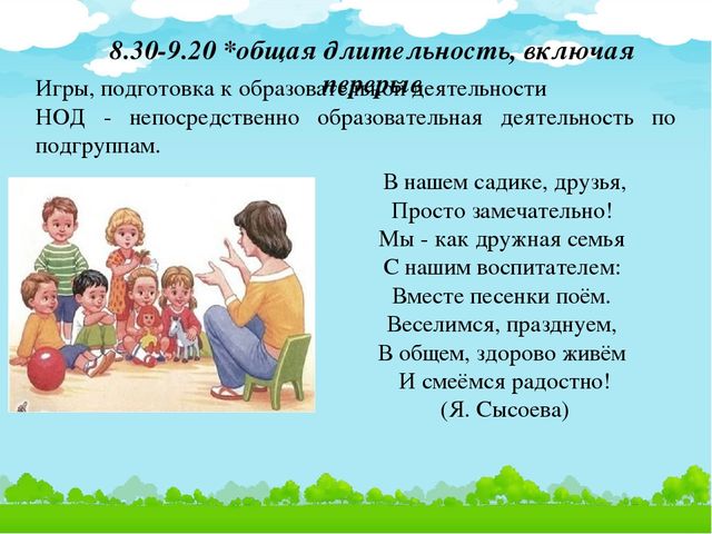 Презентация на тему "Значение режима дня в жизни детей младшего дошкольного возраста"