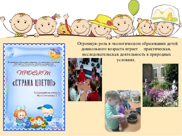Презентация на тему: "Познавательное развитие детей в процессе проектной деятельности