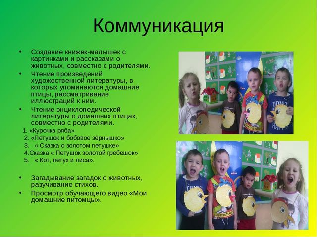 Познавательно-тематический проект на тему "Жил-был Петушок"