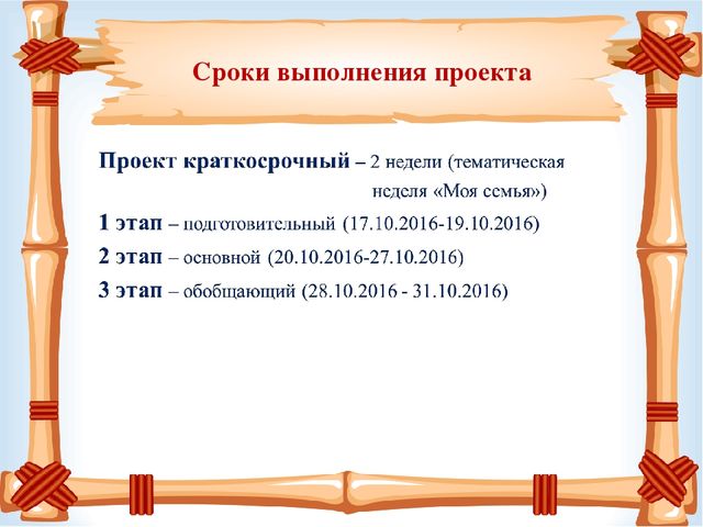 Презентация проекта на тему: «Расскажу я вам, друзья, как живёт моя семья?» 2 младшая группа