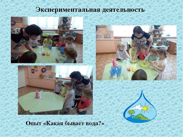 Презентация проекта "Здравствуй, водичка!"