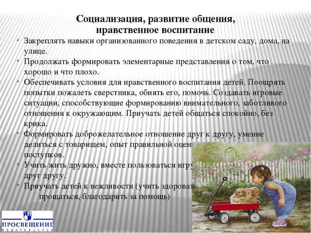Презентация по типовой образовательной программе дошкольного образования "От рождения до школы" образовательной области "Социально-коммуникативное развитие"