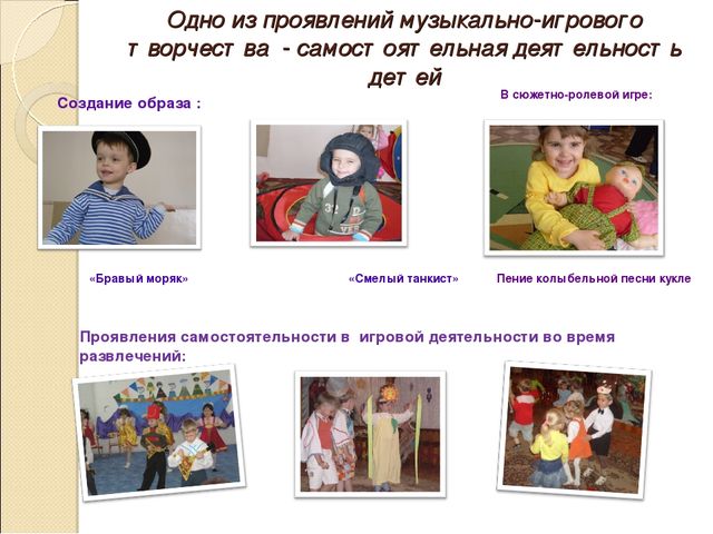 Обобщение опыта работы по теме "«Использование интегрированного подхода в развитии музыкально-игрового творчества детей".
