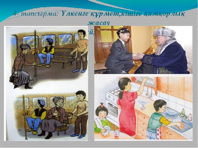 Урок на тему "Менің отбасым"