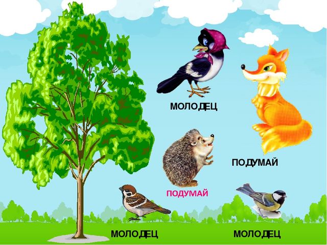 Интерактивная игра "Найди птиц" для младших дошкольников