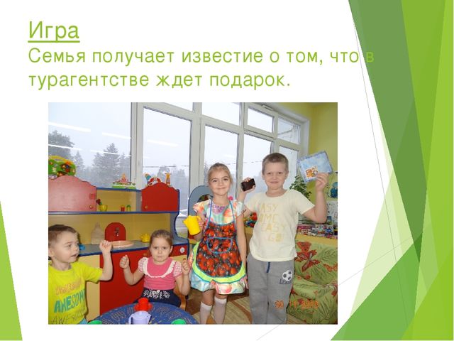 Презентация сюжетно-ролевой игры "Туристическое агенство"