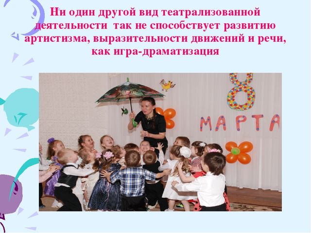 Роль театрализованной деятельности в развитии связной диалогической и монологической речи у детей дошкольного возраста