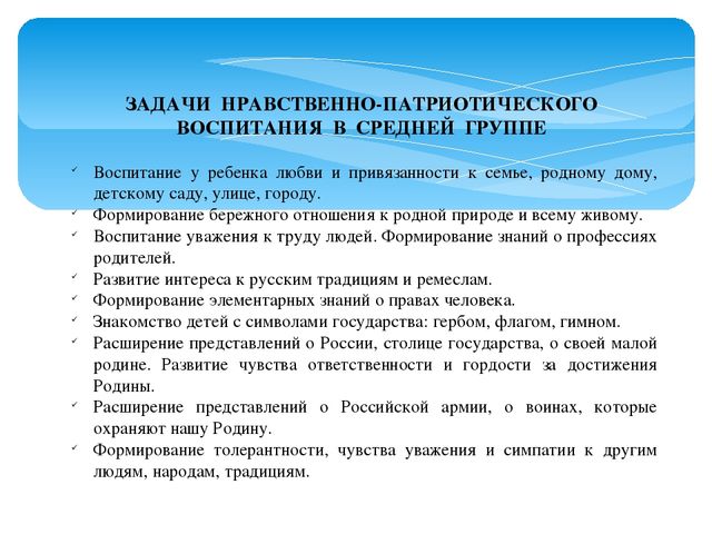 Презентация для воспитателей на тему "Уголок патриотического воспитания в средней группе"
