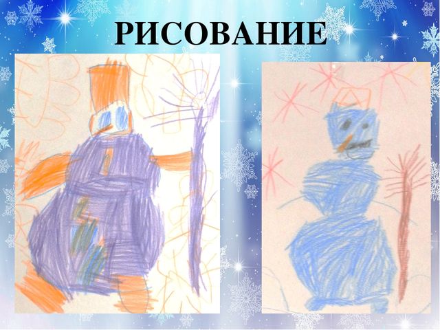 Презентация проекта "Озорной снеговик"