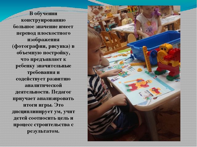Презентация Строительные игры для детей дошкольного возраста