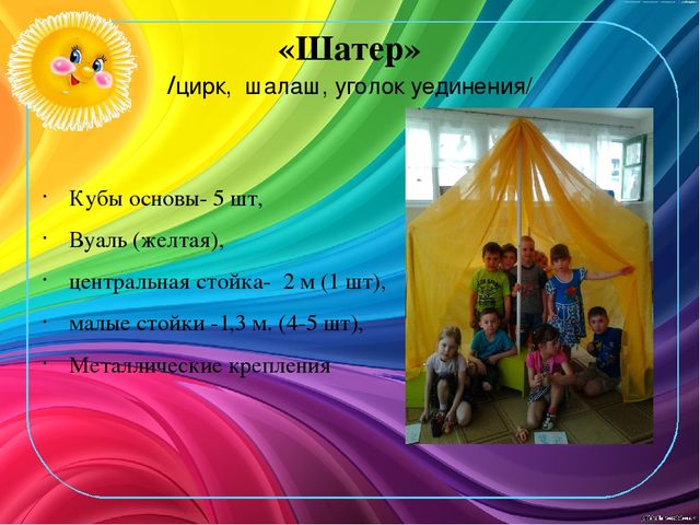 Модуль "Трансформер" для создания условий трансформируемости РППС