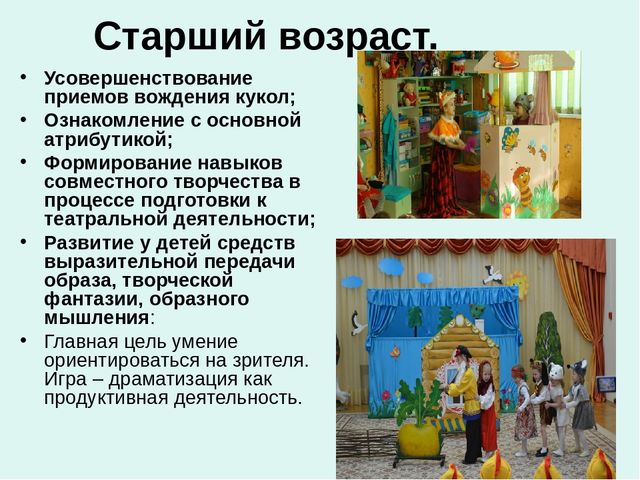 Игра драматизация. Презентация к семинару.