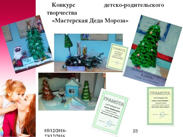 Презентация к проекту "Дни заботливых родителей"