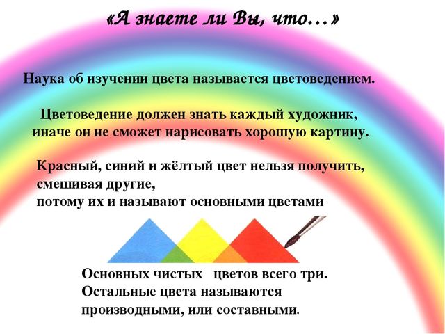 ПРЕЗЕНТАЦИЯ. Игра: «Какой цвет?»