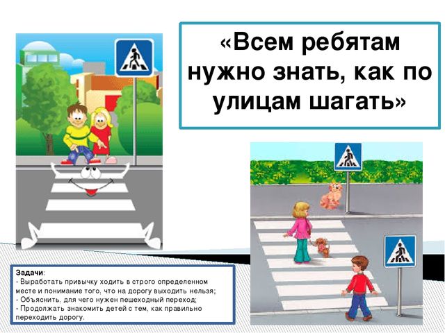 Презентация ННОД по изобразительной деятельности (аппликация) "Пешеходный переход"