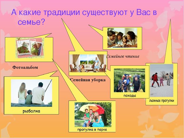 Презентация родительского союрания "Семейные традиции"