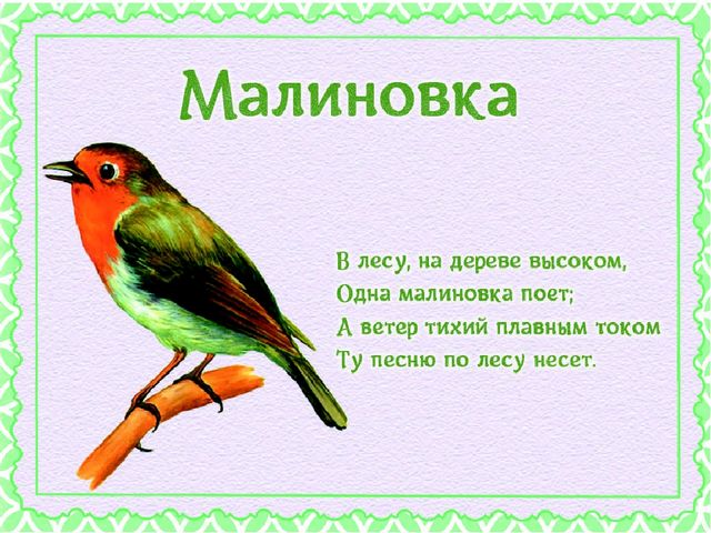 Презентация "Детям о перелетных птицах"
