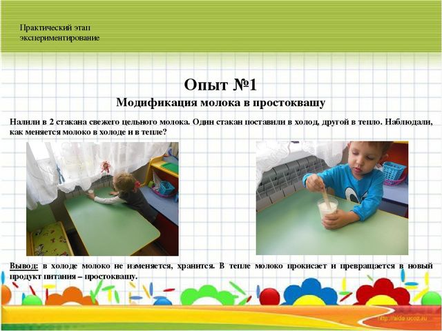 Презентация проекта "Пейте, дети, молоко!"