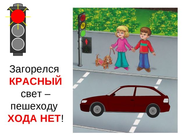 Презентация по ПДД "Уроки Светофорика"