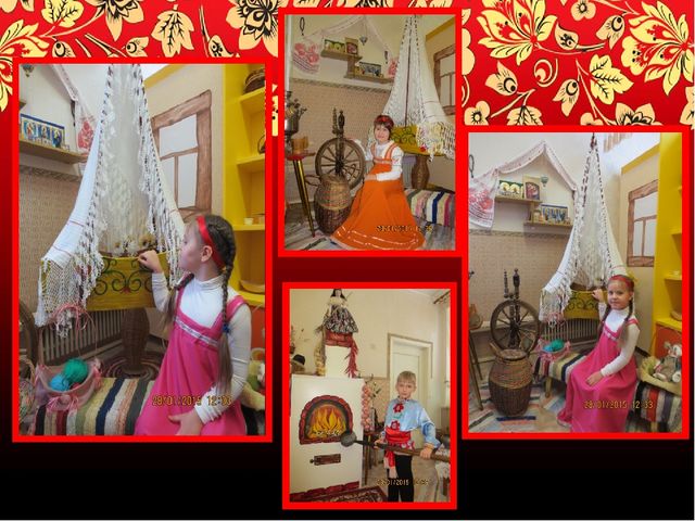 Презентация проекта "В русской горнице"