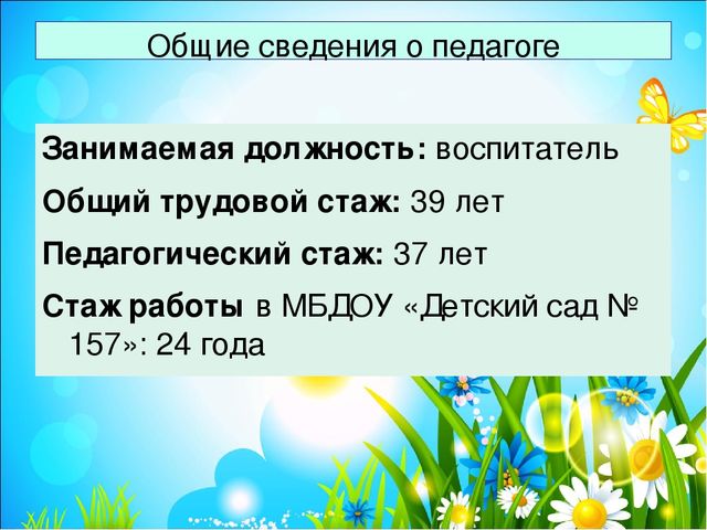Презентация на тему "Электронное портфолио воспитателя"
