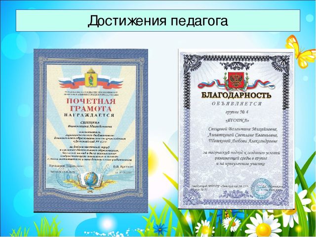 Презентация на тему "Электронное портфолио воспитателя"