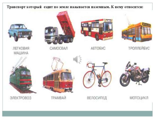 Презентация на тему "Транспорт"