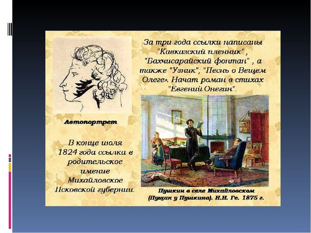 Презентация на тему " Пушкина"
