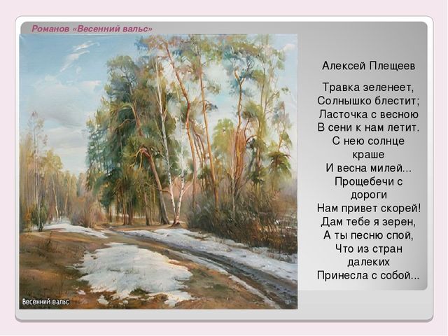 Презентация "Весна глазами художников"