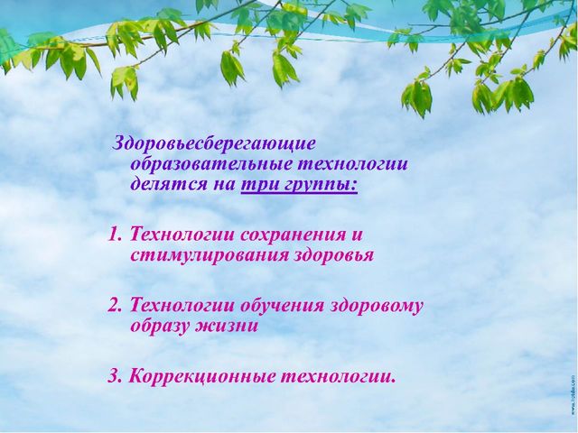 Презентация опыта работы на тему «Использование здоровьесберегающих технологий в работе с детьми дошкольного возраста.»