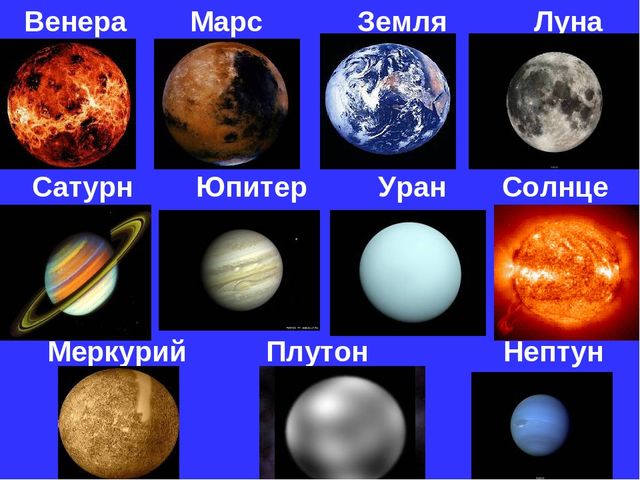 Презентация "Детям о космосе"