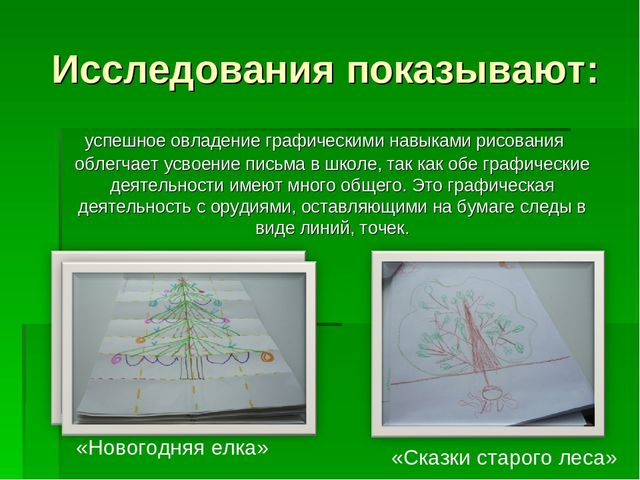 Презентация "Внедрение здоровьесберегающей технологии "Рисование - линенейная графика" "