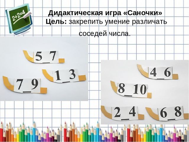 Презентация на тему: Дидактические игры по математике