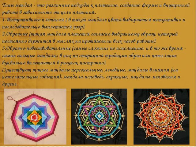Презентация из опыта работы Мандала. Магический круг.