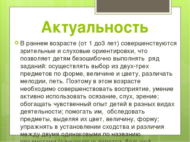 Презентация "Воспитание сенсорного опыта у детей через дидактическую игру"