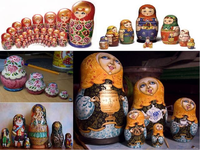 Презентация для дошкольников "Русская матрешка" для детей старшего возраста.