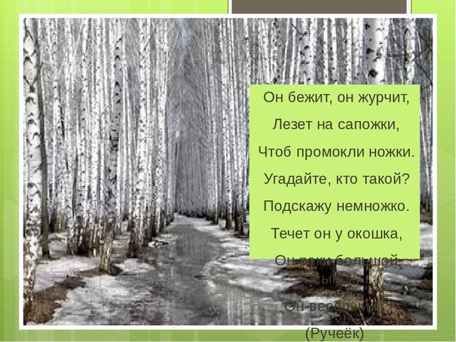 Презентация на тему "Весна"