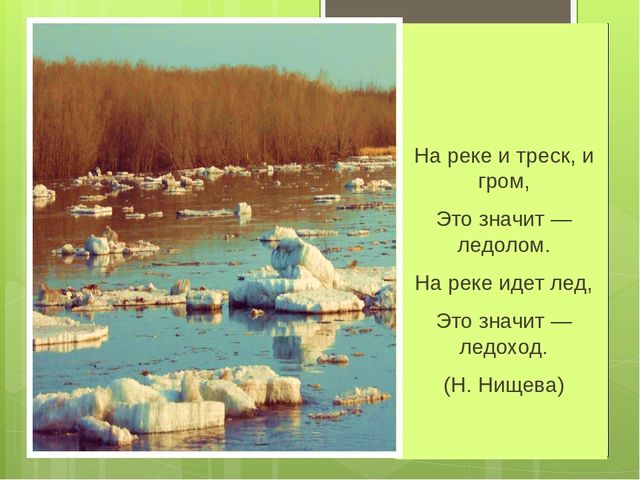 Презентация на тему "Весна"