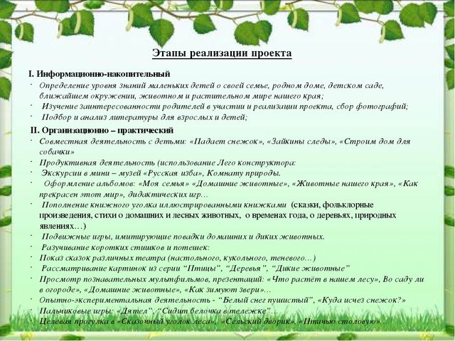 Детско - родительский проект "Воспитание любви к родному краю"