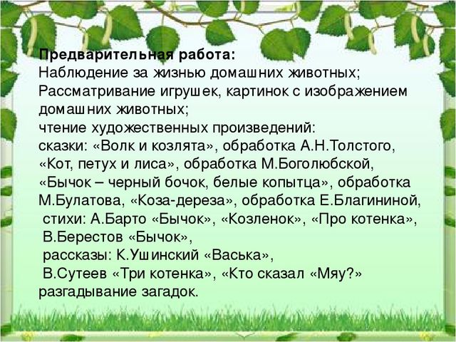 Презентация к НОД "Домашние животные"