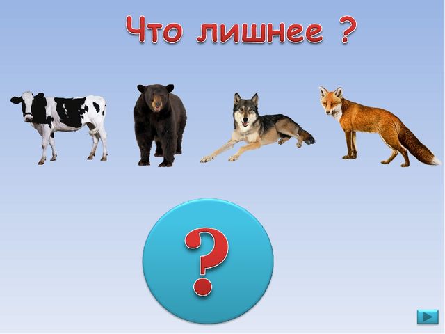 ПРЕЗЕНТАЦИЯ. Игра: «Что лишнее?»