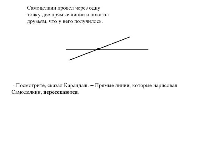Презентация к НОД поматематике на тему "Точка. Прямая."