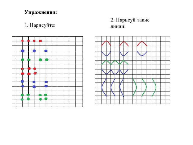 Презентация к НОД поматематике на тему "Точка. Прямая."